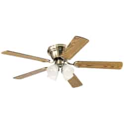 Westinghouse Contempra IV 21.23 5 Indoor Antique Brass Ceiling Fan 52 in. W