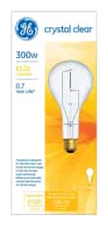 GE Lighting Multi-Vapor 300 watts PS25 Incandescent Light Bulb 6120 lumens White (Clear) 1 pk A