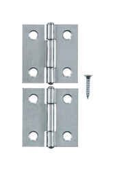 Ace 2.75 in. W x 1-1/2 in. L Zinc Plated Steel Narrow Hinge 2 pk