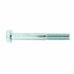 HILLMAN 5/16 in. Dia. x 2-1/2 in. L Heat Treated Zinc Steel Hex Head Cap Screw 100 box