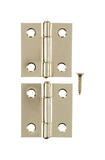 Ace 2.75 in. W x 1-1/2 in. L Bright Brass Brass Narrow Hinge 2 pk