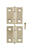 Ace 2.75 in. W x 1-1/2 in. L Bright Brass Brass Narrow Hinge 2 pk