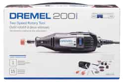 Dremel Corded 1/8 in. Kit 120 volts 2-Speed Rotary Tool 35000 rpm 15 pc.