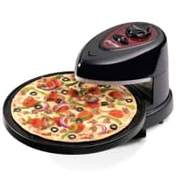 Presto Black Semi-Gloss Electric Pizza Oven