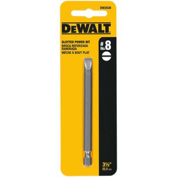 DeWalt 3.5 in. L Power Screwdriver Bit 1/4 in. 1 pc. Heat-Treated Steel