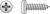 HILLMAN 1-1/4 in. L x 6 Phillips Pan Head Zinc-Plated Steel 100 per box Sheet Metal Screws