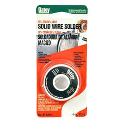 Oatey 4 oz. Solid Wire Solder 0.125 in. Dia. x 1/4 lb. Tin/Lead 50/50