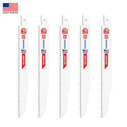 Imperial Blades 9 in. L Bi-Metal Blade 6 TPI 5 pk