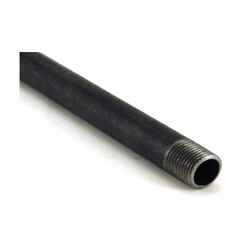 Merfish Pipe & Supply 1/2 in. Dia. x 10 ft. L Black Steel Pipe