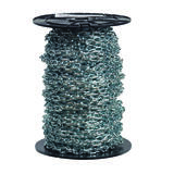 Campbell Chain No. 2 in. Straight Link Carbon Steel Machine Chain Silver 5/32 in. Dia. x 125 ft