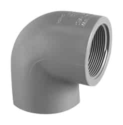 Charlotte Pipe Schedule 80 3/4 in. SOC x 3/4 in. Dia. FPT PVC 90 Degree Elbow