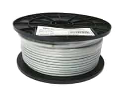 Baron Clear Vinyl Galvanized Steel 1/8 in. Dia. x 250 ft. L Cable Sling