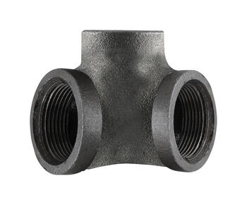 Pipe Decor 3/8 in. No 3/8 in. Dia. FIP Black Malleable Iron FIP Pipe Decor Tee