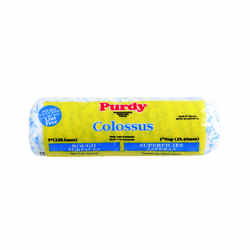 Purdy Colossus Polyamide Fabric 1 in. x 9 in. W Paint Roller Cover For Rough Surfaces 1 pk