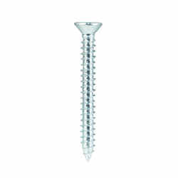 HILLMAN 6 x 1-1/4 in. L Phillips Zinc-Plated Flat Head Sheet Metal Screws 100 per box Steel
