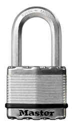 Master Lock 1-7/16 in. H x 13/16 in. W x 2 in. L Steel Ball Bearing Locking Padlock 6 pk Keyed A