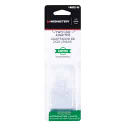 Monster Cable 2 White For Universal Modular Telephone Line Cable 0 ft. L