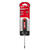 Milwaukee 3 in. Square Screwdriver Chrome-Plated Steel #1 Cushion Grip Red 1 pc.