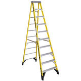 Werner 10 ft. H x 32 in. W Fiberglass Type IAA 375 lb. Step Ladder