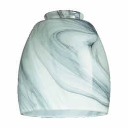 Westinghouse Tapered Barrel Wheat/White Glass Shade 1