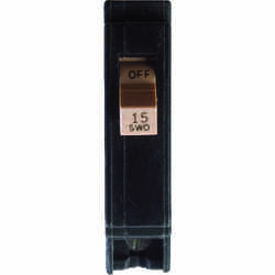 Eaton 15 amps Plug In Single Pole Circuit Breaker