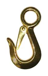 Baron 3/8 in. Dia. x 4 -1/8 in. L Polished Bronze Snap Hook 140 lb.