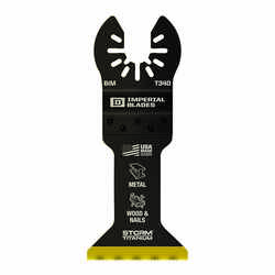Imperial Blades OneFit 1-3/4 in. Dia. Titanium-Coated Bi-Metal Oscillating Saw Blade 1 pk