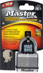 Master Lock 1-7/16 in. H x 13/16 in. W x 2 in. L Laminated Steel Dual Ball Bearing Locking Padloc