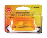 Peterson Mini-Lite Amber 1-1/8 in. x 1 in. x 3-1/4 in. Visual Pack