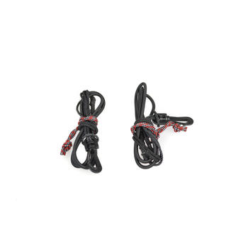 YakGear 40 in. Nylon Black 2 pk Paddle Leash