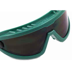 Forney Barricade 2.2 in. L x 6.5 in. W Anti-Fog Oxy-Acetylene Welding Goggles Black #5 Shade Num