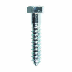 HILLMAN 1/2 in. x 2-1/2 in. L Hex Lag Screw 50 pk Steel