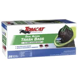 Tomcat 30 gal. Trash Bags Drawstring 26 count