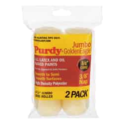 Purdy Golden Eagle Polyester 4.5 in. W X 3/8 in. S Mini Paint Roller Cover 2 pk