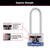 Master Lock 4-11/16 in. H X 1-3/4 in. W Laminated Steel Double Locking Padlock 3 pk Keyed Alike