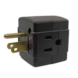 Ace Polarized 3 Outlet Adapter 1 pk Surge Protection