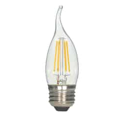 Satco 4.5 watts CA11 LED Bulb 450 lumens Warm White Decorative 40 Watt Equivalence