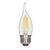 Satco 4.5 watts CA11 LED Bulb 450 lumens Warm White Decorative 40 Watt Equivalence