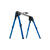 Kreg 7.63 in. H x 9.38 in. W x 33.5 in. D Adjustable Track Horse 1100 lb. capacity Blue 1 pc.