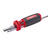 Milwaukee 10 pc. Hex 6.0 in. 10-in-1 Screwdriver Chrome-Plated Steel Assorted