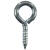 Ace 9/32 in. Dia. x 2-1/8 in. L Zinc-Plated Steel Screw Eye 140 lb. 3 pk