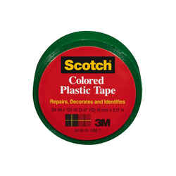 Scotch Green 125 in. L X 3/4 in. W Plastic Tape