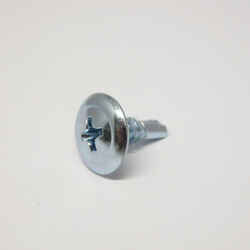 Ace No. 8 x 1/2 in. L Phillips Truss Washer Head Zinc-Plated Steel Lath Screws 1 lb. 252 pk