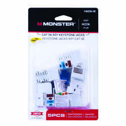 Monster Cable Just Hook It Up Adapter 350 mHz 5 pk