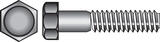 HILLMAN 1/2 in. Dia. x 10 in. L Zinc Plated Steel Hex Bolt 25 box