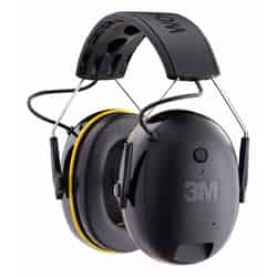 3M 24 dB Reusable Soft Foam Earmuffs Black 1 pair