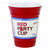 Trudeau Red Plastic cup 1 each Party Cup