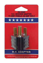 US Hardware RV Reverse Electrical Adapter 1 pk