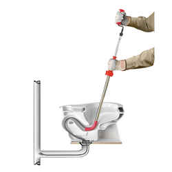 Ridge Tool 1/2 in. Toilet Auger 6 ft.