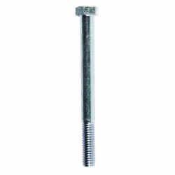 HILLMAN 3/8 in. Dia. x 4 in. L Zinc Plated Steel Hex Bolt 50 box